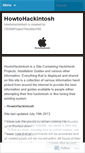 Mobile Screenshot of howtohackintosh.wordpress.com