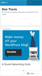 Mobile Screenshot of dantravis.wordpress.com