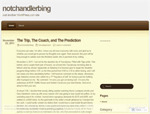 Tablet Screenshot of notchandlerbing.wordpress.com