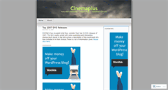 Desktop Screenshot of cinemaplus.wordpress.com