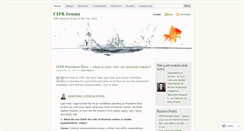 Desktop Screenshot of ciprinside.wordpress.com