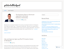 Tablet Screenshot of getstartedblackpool.wordpress.com