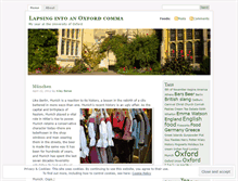 Tablet Screenshot of lapsingintoanoxfordcomma.wordpress.com