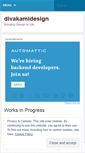 Mobile Screenshot of divakamidesign.wordpress.com