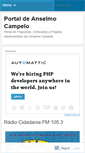 Mobile Screenshot of anselmocampelo.wordpress.com