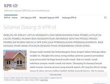 Tablet Screenshot of kprid.wordpress.com