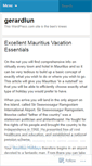 Mobile Screenshot of gerardlun.wordpress.com