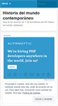 Mobile Screenshot of historiaribera.wordpress.com