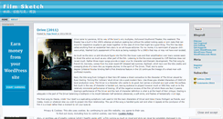 Desktop Screenshot of filmsketch.wordpress.com