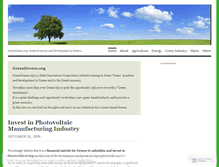 Tablet Screenshot of greengreeceorg.wordpress.com