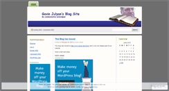Desktop Screenshot of gavinjulyanblog.wordpress.com