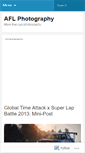 Mobile Screenshot of aflphoto.wordpress.com