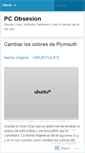 Mobile Screenshot of pcobsesion.wordpress.com