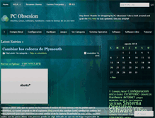 Tablet Screenshot of pcobsesion.wordpress.com