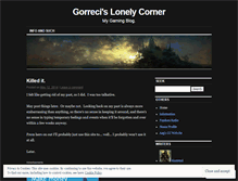 Tablet Screenshot of gorreci9.wordpress.com