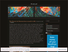 Tablet Screenshot of itsartyo.wordpress.com