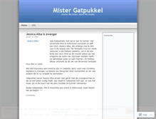 Tablet Screenshot of mistergatpukkel.wordpress.com