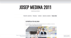 Desktop Screenshot of josepmedina2011.wordpress.com