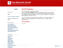 Tablet Screenshot of easyelectroniccircuit.wordpress.com