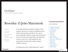 Tablet Screenshot of catadupas.wordpress.com