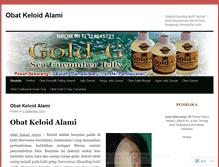 Tablet Screenshot of obatkeloidalami24.wordpress.com