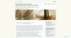 Desktop Screenshot of davidhirzelgreenbuilding.wordpress.com