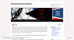 Desktop Screenshot of penwithanticutsalliance.wordpress.com