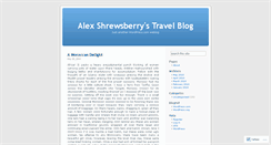 Desktop Screenshot of alexshrewsberry.wordpress.com