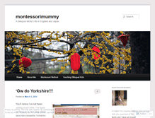 Tablet Screenshot of montessorimummy.wordpress.com