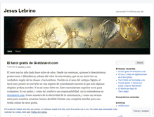 Tablet Screenshot of jesuslebrino.wordpress.com