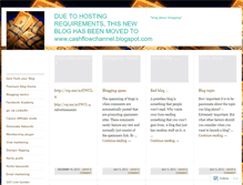 Tablet Screenshot of cashflowchannel.wordpress.com