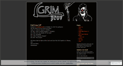 Desktop Screenshot of grimprov.wordpress.com