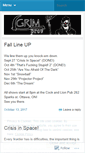 Mobile Screenshot of grimprov.wordpress.com