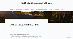 Desktop Screenshot of daflofestivalen.wordpress.com