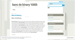 Desktop Screenshot of ecliplist.bancdebinary10005.wordpress.com