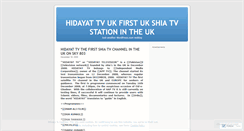 Desktop Screenshot of hidayattv.wordpress.com