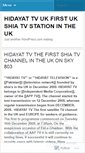 Mobile Screenshot of hidayattv.wordpress.com