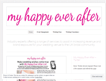 Tablet Screenshot of myhappyeverafteruk.wordpress.com