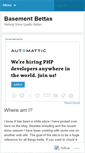 Mobile Screenshot of basementbettas.wordpress.com