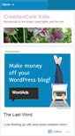 Mobile Screenshot of creationcarekids.wordpress.com
