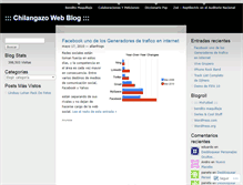 Tablet Screenshot of chilangazo.wordpress.com