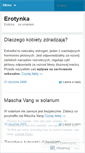 Mobile Screenshot of erotynka.wordpress.com