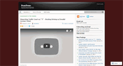 Desktop Screenshot of damdems.wordpress.com