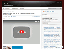 Tablet Screenshot of damdems.wordpress.com