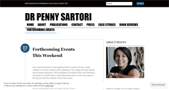 Desktop Screenshot of drpennysartori.wordpress.com