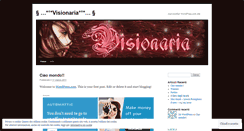 Desktop Screenshot of lilithvisionaria.wordpress.com