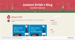 Desktop Screenshot of julmustdrink.wordpress.com