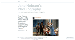 Desktop Screenshot of janehobson.wordpress.com