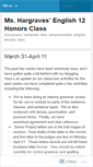 Mobile Screenshot of hargraves12.wordpress.com