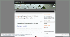 Desktop Screenshot of optimyz.wordpress.com
